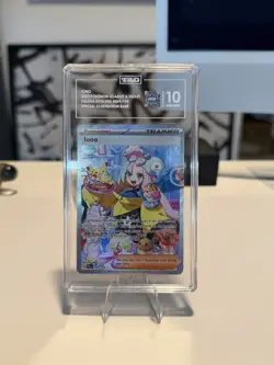 Pokemon Iono Paldea Evolved Sir Holo Tag 10 Gem Mint 269/193 - Image 1