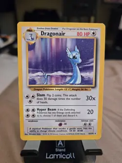 Dragonair Pokemon TCG Base Set 18/102 Non-Holo Unlimited Rare #18 LP - Image 1