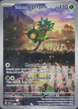 Pokemon TCG - Teal Mask Ogerpon 123 Promo Scarlet & Violet - 594 - Image 1