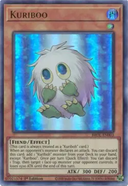 Yugioh! Kuriboo - BROL-EN003 - Ultra Rare - 1st Edition Near Mint, English - Image 1