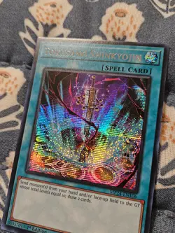 Tokusano Shinkyojin - Prismatic Secret Rare - MP24-EN106 Yugioh - Image 2
