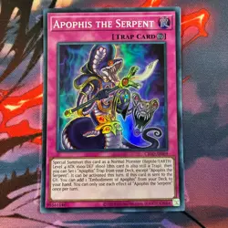 YuGiOh Apophis the Serpent (Asian English), CR10-AE069, Super Rare, not MZTM - Image 1