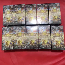 10 Boxes Shurink Yugioh OCG CG2004 Quarter Century Art Collection Box Konami - Image 1