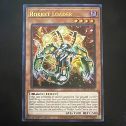 Yugioh! Rokket Loader, BPRO-EN001, Ultra Rare, 1st Edition - Image 1