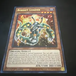 Yugioh! Rokket Loader, BPRO-EN001, Ultra Rare, 1st Edition - Image 3