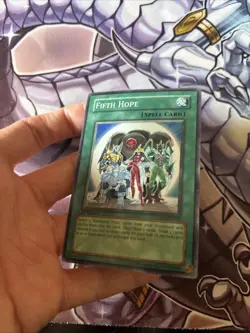 Yugioh Fifth Hope TAEV-EN045 Super Rare 1st Ed LP (WNU) - Image 2