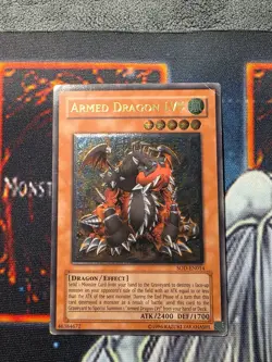 ULTIMATE Rare Armed Dragon LV5 SOD-EN014 Unlimited Yugioh! TCG - Image 1