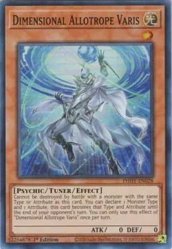 Dimensional Allotrope Varis NM 1st PHHY Photon Hypernova Yugioh - Image 1