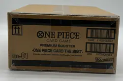 One Piece PRB-01 English The Best Premium Booster Box Case SEALED - Image 1