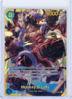 ONE PIECE CCG - Monkey D. Luffy OP11-118 SEC - Secret Rare ! - Image 1