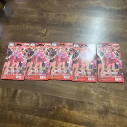 ONE PIECE Heroines EB-03 Sleeved Booster pack English (Lot of 5) - Image 1