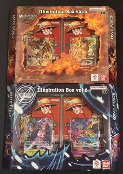 Bandai One Piece Illustration Box Vol 5 & Vol. 6 BUNDLE - IN HAND NEW - QTY 2 !! - Image 1