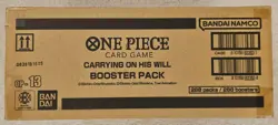 One Piece TCG OP13 Carrying On His Will Booster Box Case English - Double Boxed - Image 1