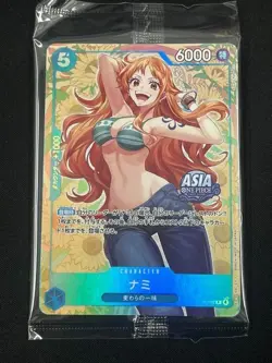 Sealed Nami P-112A P Mini-tin Pack Set vol.2 Asia One Piece CCG Japanese - Image 1