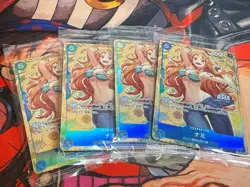 Sealed 4 pieces Nami P-112A P Mini-tin Pack Set vol.2 One Piece Asia Japanese - Image 1