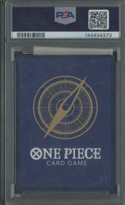 2025 One Piece OP12 EN Alternate Art 037 Demon Aura Sword/Dead Man's Game PSA 10 - Image 2