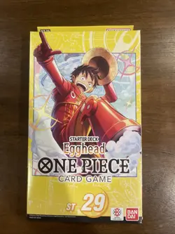 One Piece Egghead Starter Deck [ST29] English Version New Factory Sealed Qty - Image 1