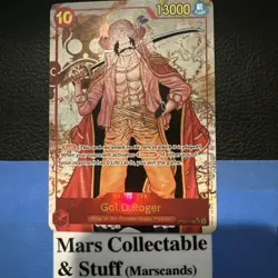 Gol D. Roger OP09-118 Alt Art SEC Emperors in the New World ONE PIECE US NM TCG - Image 1