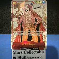 Gol D. Roger OP09-118 Alt Art SEC Emperors in the New World ONE PIECE US NM TCG - Image 2