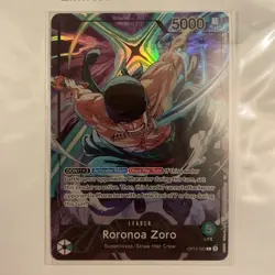 One Piece Official Playmat Limited Edition Vol.4 w/ Promo Zoro Leader English - Image 3