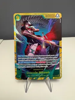 One Piece TCG - Dracule Mihawk OP14-119 - Azure Sea's Seven SEC English - Image 1