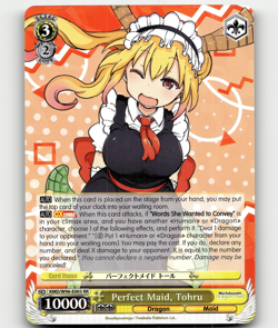 Weiss Schwarz Perfect Maid, Tohru Miss Kobayashi's Dragon Maid KMD/W96-E003 - Image 1