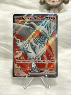 Reshiram ex - 158/086 - Ultra Rare - White Flare - Pokemon Card - NM/M - Image 1