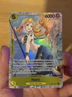 Nami EB03-053 Super Rare Extra Booster Heroines Edition One Piece Card English 2 - Image 1