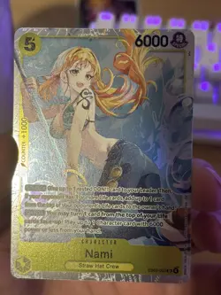 Nami EB03-053 Super Rare Extra Booster Heroines Edition One Piece Card English 2 - Image 3