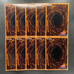 NM 10 card Jinzo GDB1-JP004 Gold Ultra Rare YuGiOh 1000 - Image 2