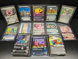 Dragon Ball Z Black Style Collector Card Lot #3 & Deck Box: DBZ CCG (Score) - Image 1