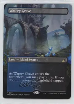 Borderless - Watery Grave Magic: Ravnica Remastered RVR #0301 - Image 1