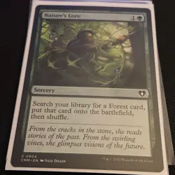 MTG - Nature's Lore - Dominaria Remastered - #170 M/NM - Image 1