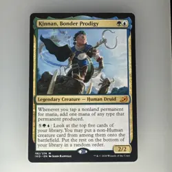 Kinnan, Bonder Prodigy LP Ikoria: Lair of Behemoths MTG Nonfoil 192/274 - Image 1