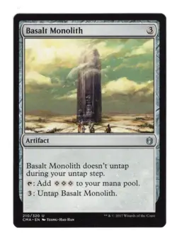 MTG Basalt Monolith - Commander Anthology #210 - Image 1