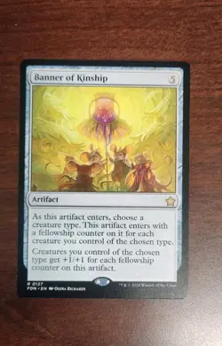 MTG Banner of Kinship Foundations M/NM - Image 1