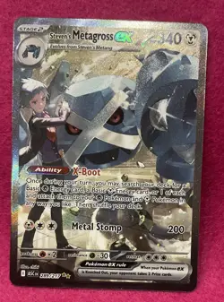 💕Steven’s Metagross ex 289/217 Ascended Heroes Holo Ultra Rare Pokemon 💕 - Image 3
