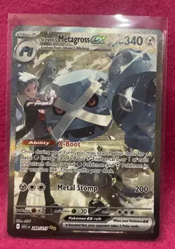 💕Steven’s Metagross ex 289/217 Ascended Heroes Holo Ultra Rare Pokemon 💕 - Image 4