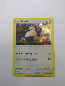 Snorlax 140/202 Cosmo Holo Rare NM | Pokemon Sword & Shield 2020 - Image 1
