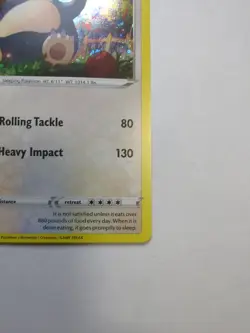 Snorlax 140/202 Cosmo Holo Rare NM | Pokemon Sword & Shield 2020 - Image 5