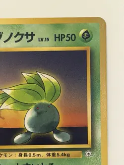 Erika's Oddish No.043 vintage OLD BACK JAPAN Pokemon Card From japan - Image 3