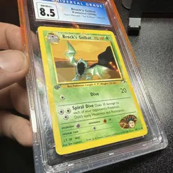 Pokemon TCG Brock's Golbat 39/132 Gym Heroes 2000 CGC 8.5 - Image 3