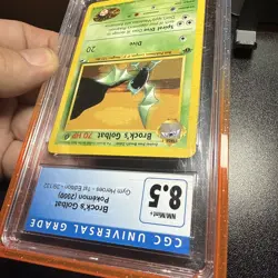 Pokemon TCG Brock's Golbat 39/132 Gym Heroes 2000 CGC 8.5 - Image 4