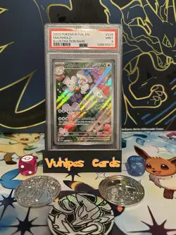 Pokemon TCG Maushold Illustration Rare Card 226/193 Sv02: Paldea Evolved PSA 9 - Image 1