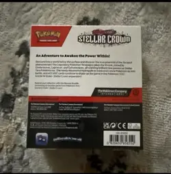 Pokemon TCG Scarlet & Violet Stellar Crown Booster Bundle 6 Pack Factory Sealed - Image 2