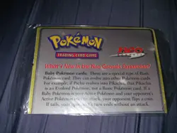 Pokemon TCG Neo Genesis Expansion Marill 29/53 Wotc Promo Regular - New Sealed - Image 1