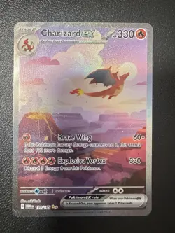 2023 POKEMON MEW EN-151 SPECIAL ILLUSTRATION RARE #199 CHARIZARD EX - Image 1