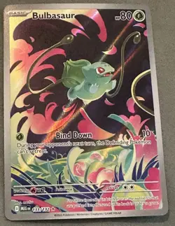 Pokemon - 133/132 - Bulbasaur - Mega Evolution cat is NM/MT pack fresh - Image 1