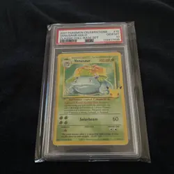 2021 Pokemon Celebrations Venusaur Holo Classic Collection Base Set #15 PSA 10 - Image 2