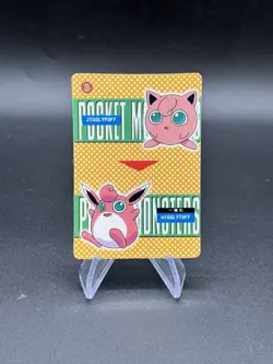 Slowpoke Slowbro Holo Pokemon Vintage Pocket Monster Vending Prism Sticker 597 - Image 2